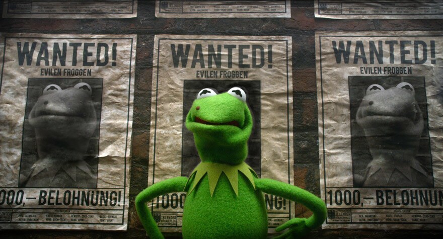 Is it Constantine or Kermit? Find out in "Muppets Most Wanted," in Theatres March 21!