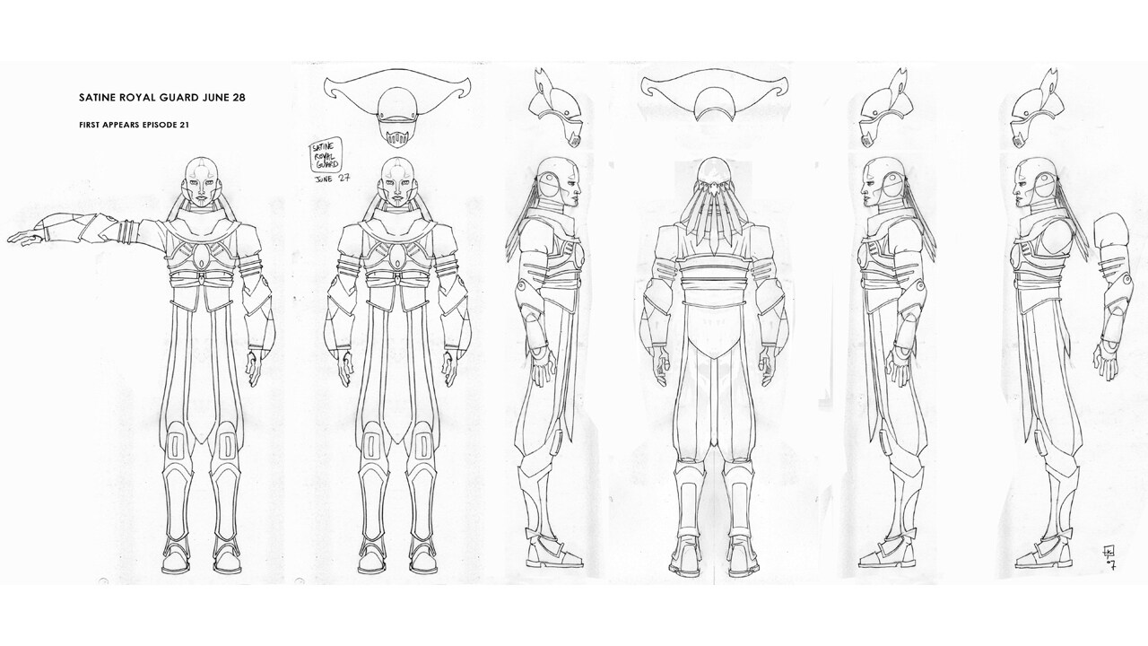 Mandalorian royal guard final design
