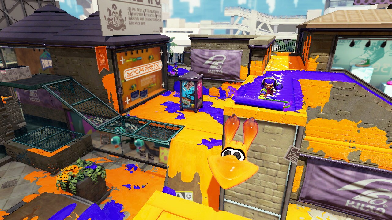 Go from kid to squid to hide, climb walls, and travel at super speed in your own ink
