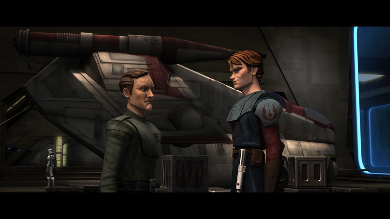 Such successes didn't make Yularen any more fond of unorthodox Jedi tactics, though. For instance...