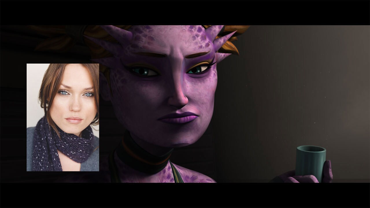 Latts Razzi is voiced by Clare Grant, whom Star Wars fans know as an actress, model, fellow fan, ...