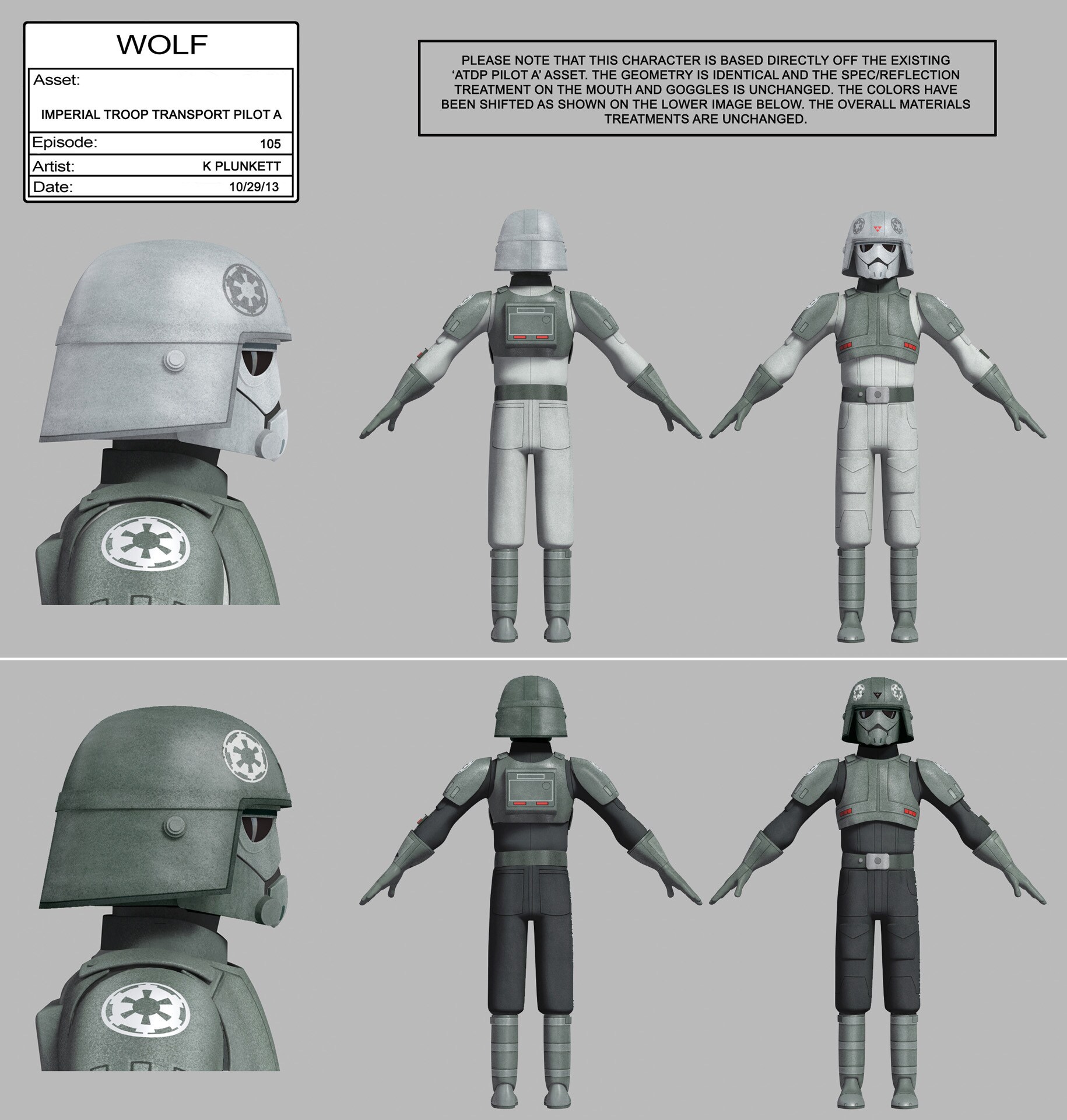 Imperial Troop Transport full character illustration by Kilian Plunkett.
