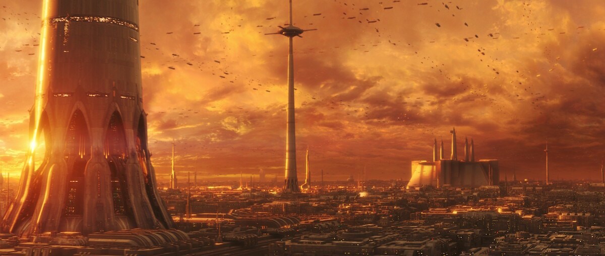 The Jedi Temple on Coruscant