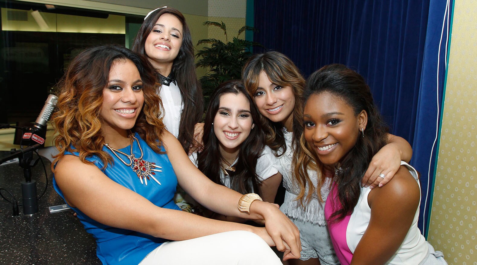 Our "N.B.T." featured artist Fifth Harmony were right at home!