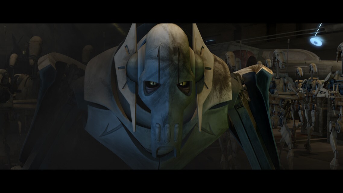 On the Negotiator, Grievous continues his assault, but Kenobi delivers a heavy blow and manages t...