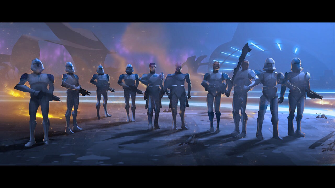 501st clone troopers lighting concept