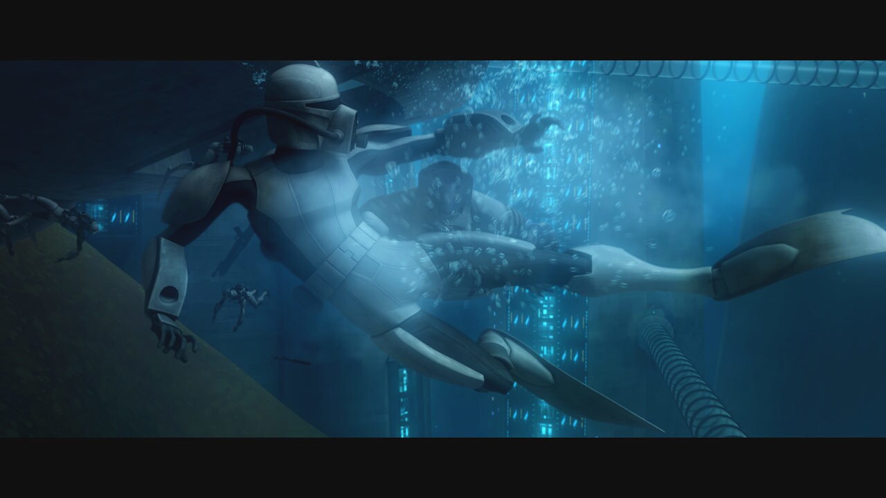 Some battles of the Clone Wars were fought underwater, necessitating the use of SCUBA gear that w...