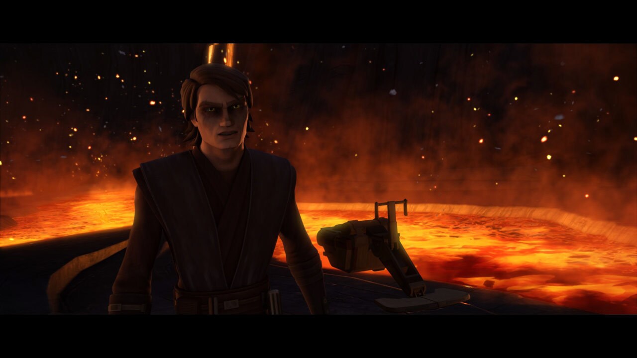 Obi-Wan arrives at the Well of the Dark Side. Finding Anakin, Obi-Wan discovers he has fallen und...
