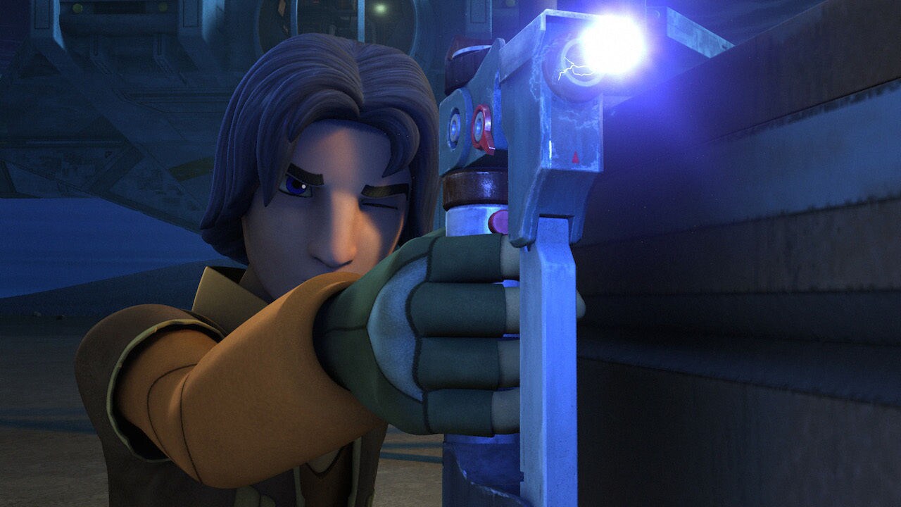 Ezra's lightsaber