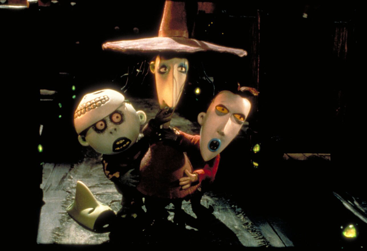The only person who can scare these three troublemakers is Jack Skellington himself!