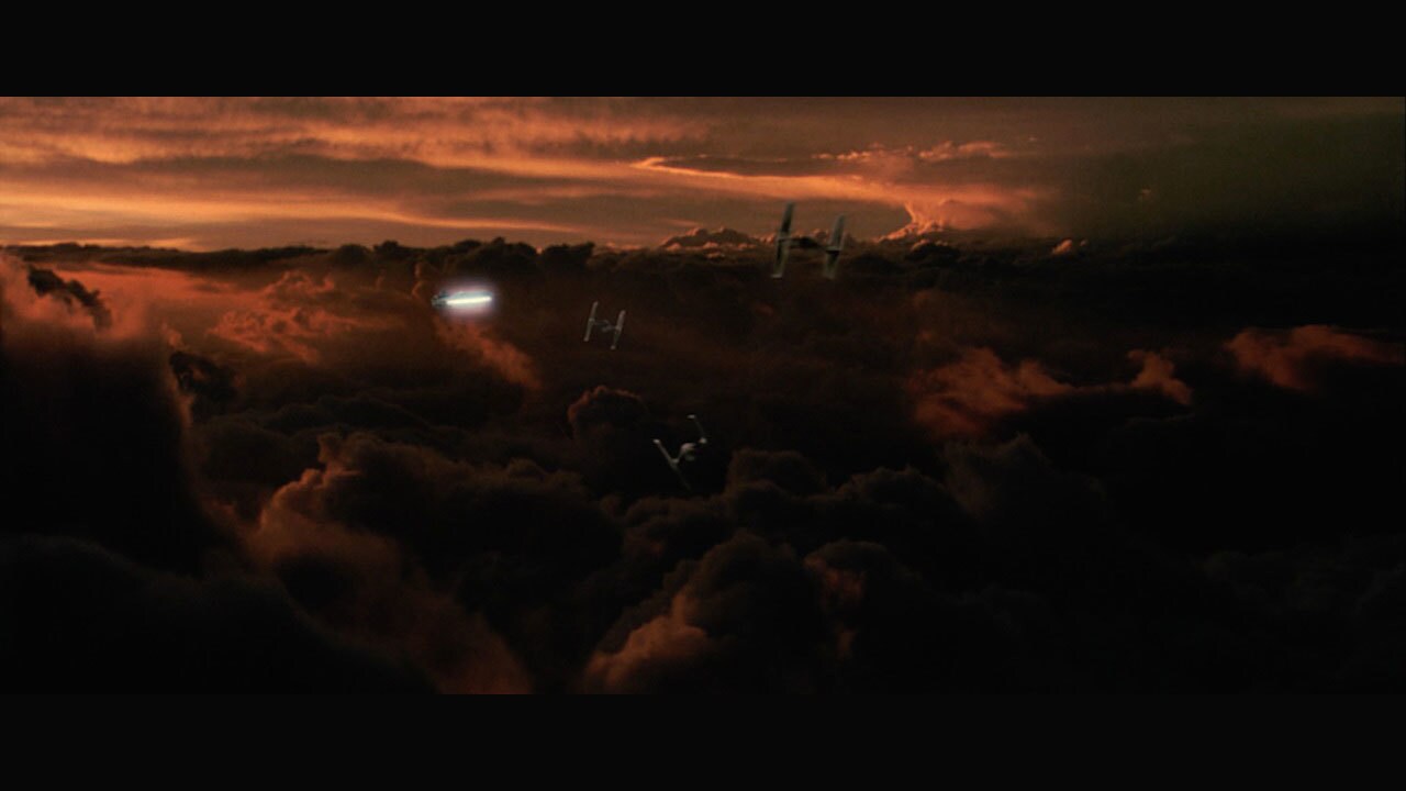 After Lando Calrissian helped Princess Leia and Chewbacca escape captivity on Cloud City, TIE fig...