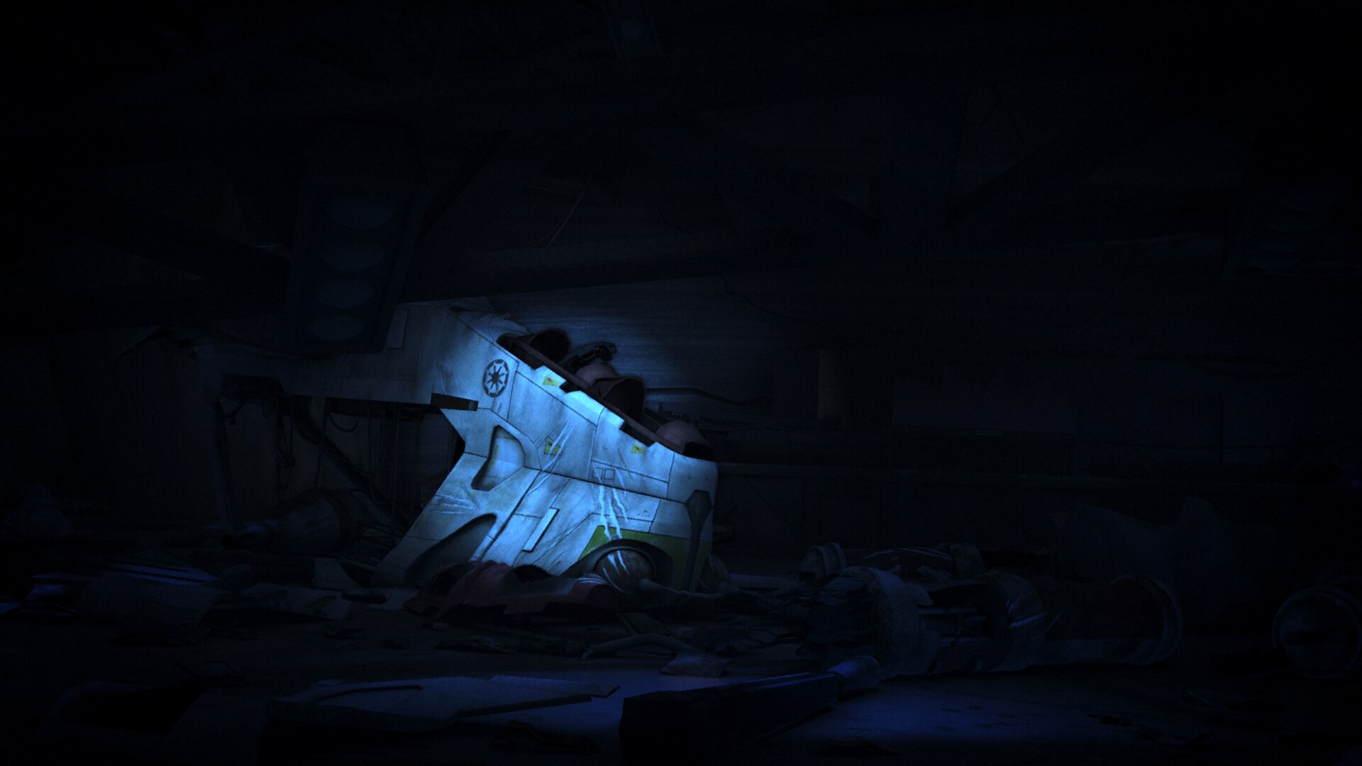 Though not named in the script, the abandoned Clone Wars-era Republic base is Fort Anaxes. Seen i...