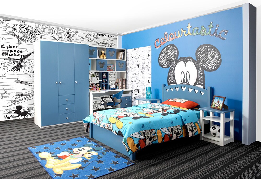 Mickey Mouse room make over 3D visual