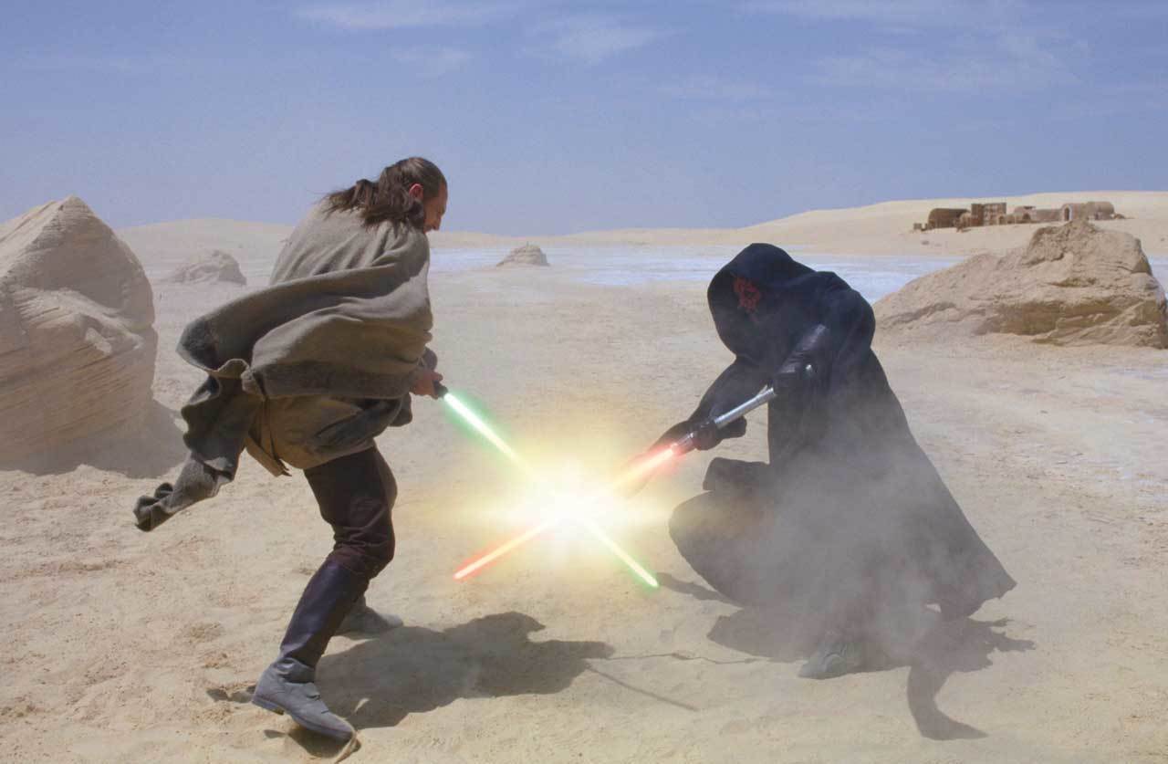 The Republic first came to know of Maul only as a mysterious attacker. While Qui-Gon Jinn was esc...