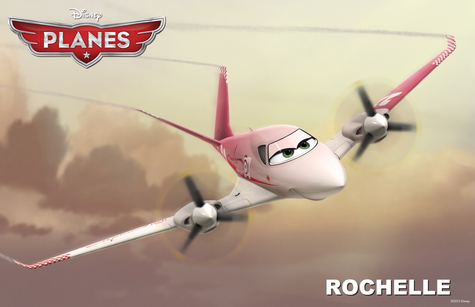 Rochelle is a tough racer and the pride of the Great White North. From the movie "Planes"