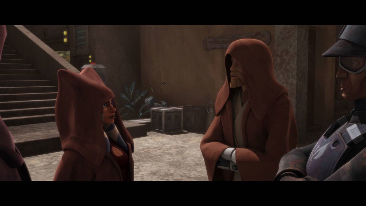 The Jedi must return to Coruscant. Obi-Wan and Anakin assign Ahsoka to stay behind and act as an ...