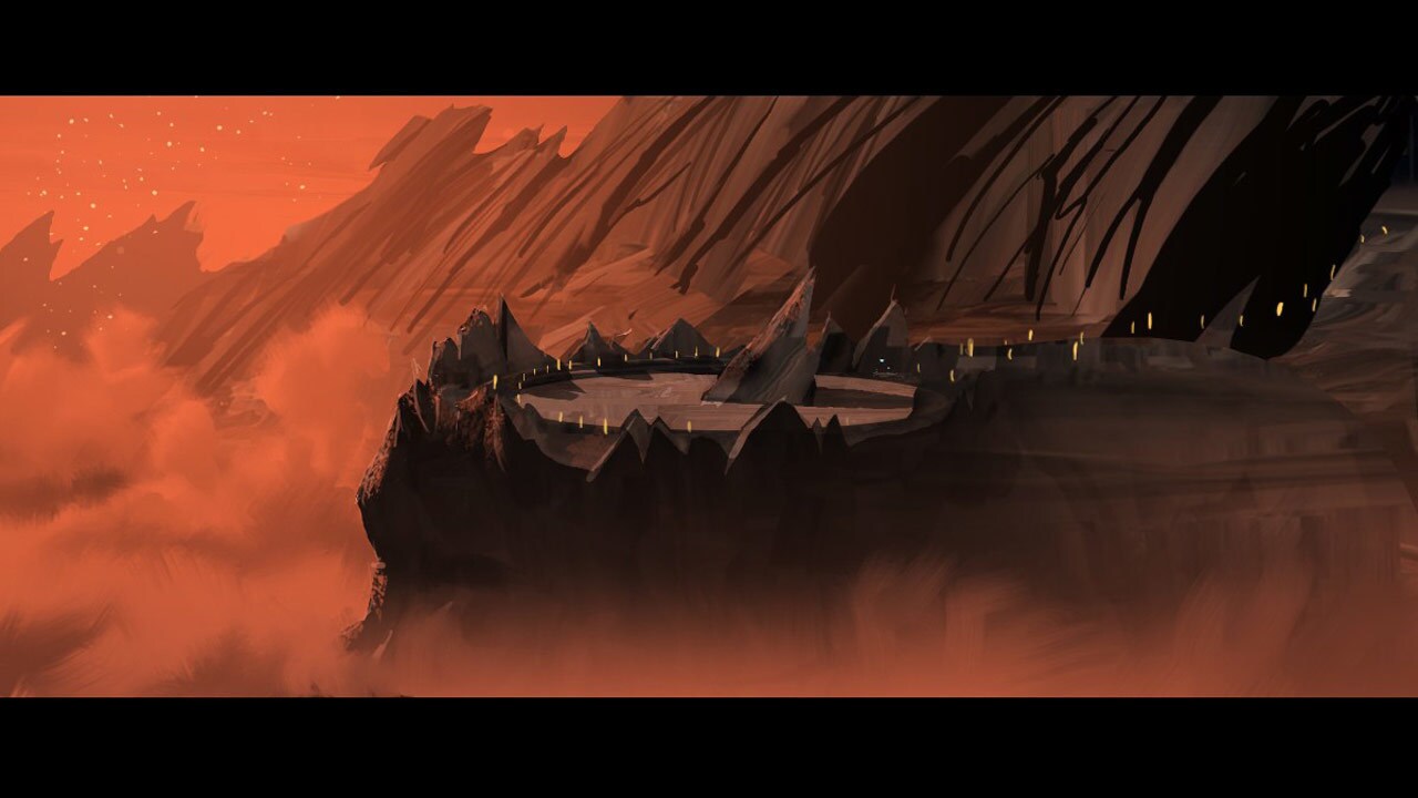 Concept art of the Dathomir arena