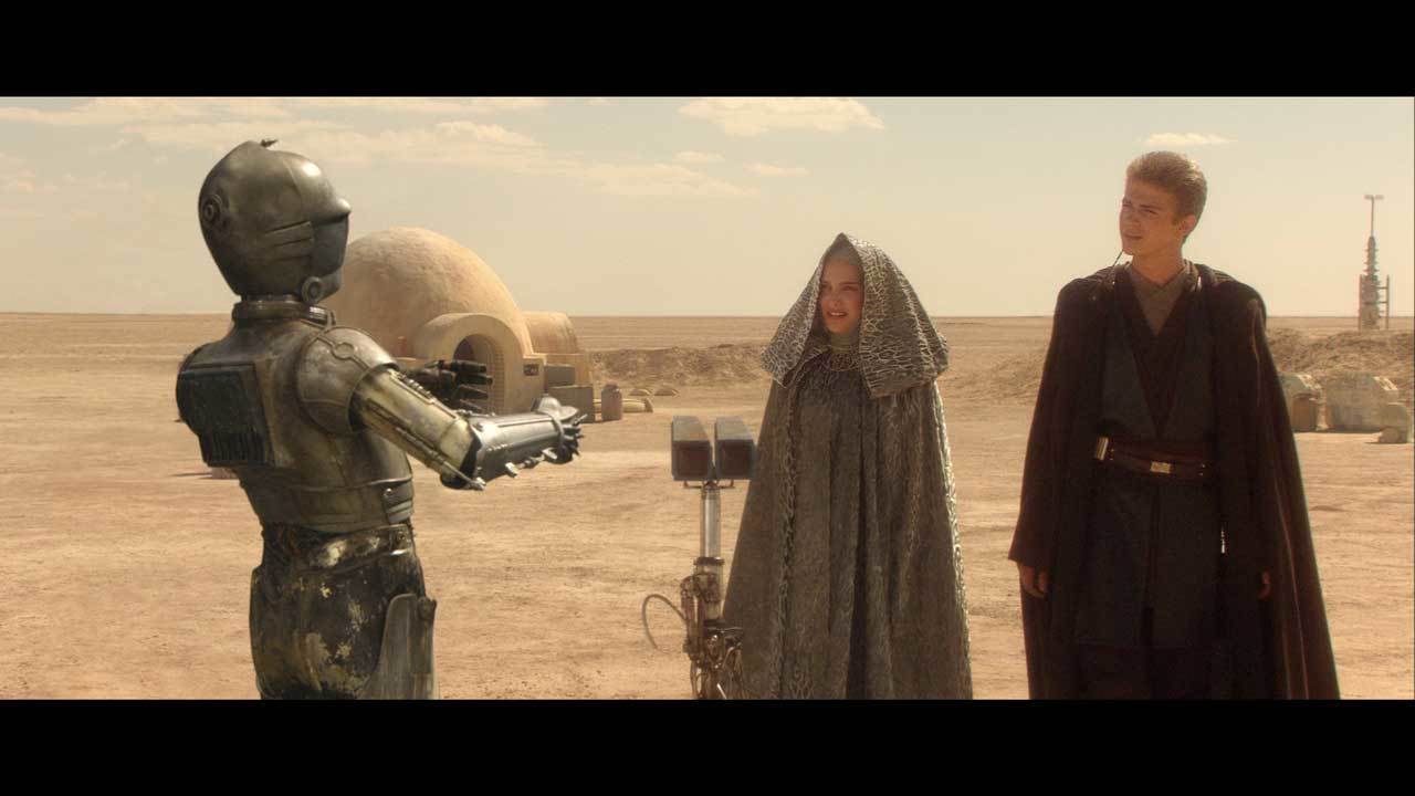Anakin reunites with C-3PO only after tragedy strikes and he returns to Tatooine too late to find...