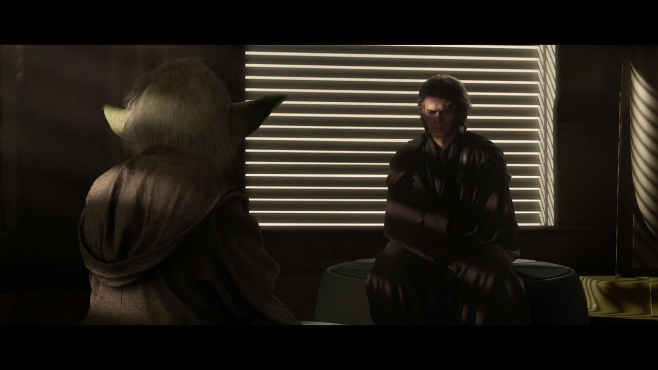 Anakin Skywalker, plagued by nightmarish premonitions that a loved one would die, came to Yoda se...