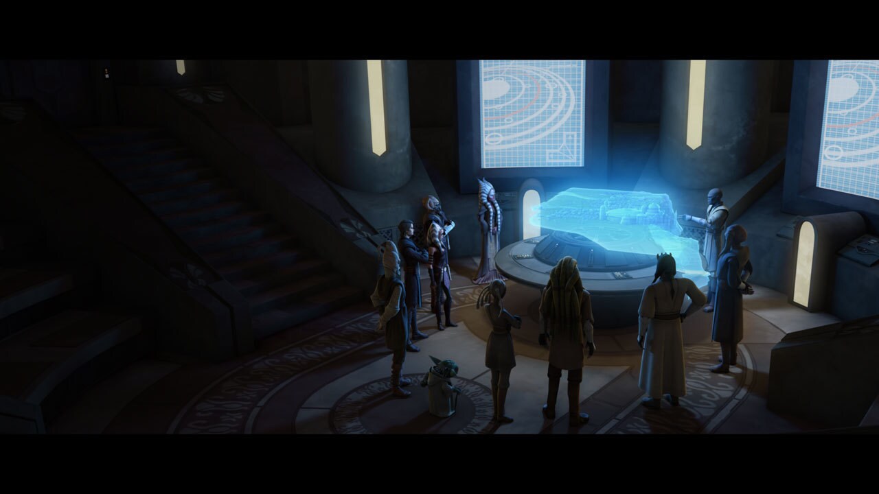 The Jedi Council plots their security measures for the Naboo festival. Mace is concerned that the...