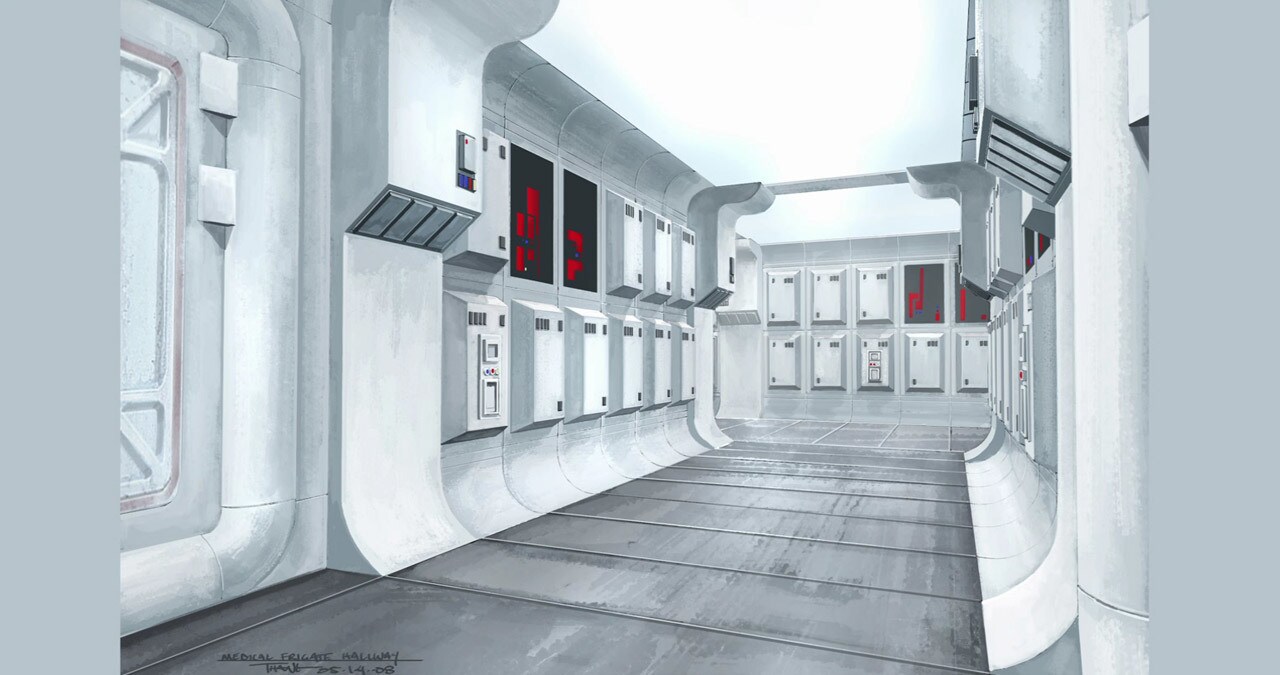 Republic medical frigate corridor final design