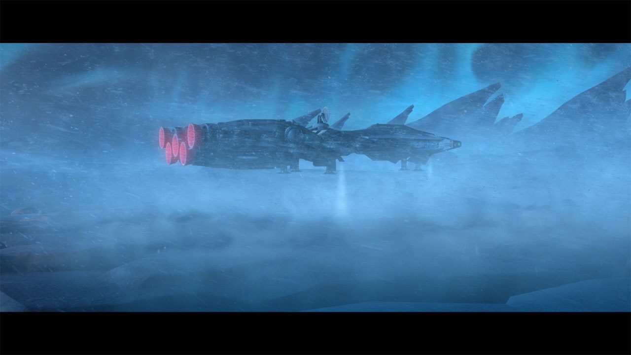 The Crucible soars towards the sacred Jedi planet of Ilum. The ancient vessel lands in the frigid...