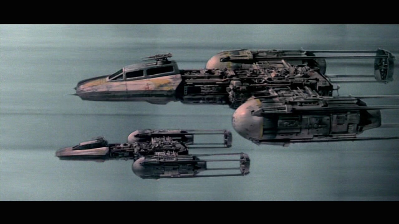 The Y-wings’ proton torpedoes could penetrate the ray shields protecting the exhaust port, and th...