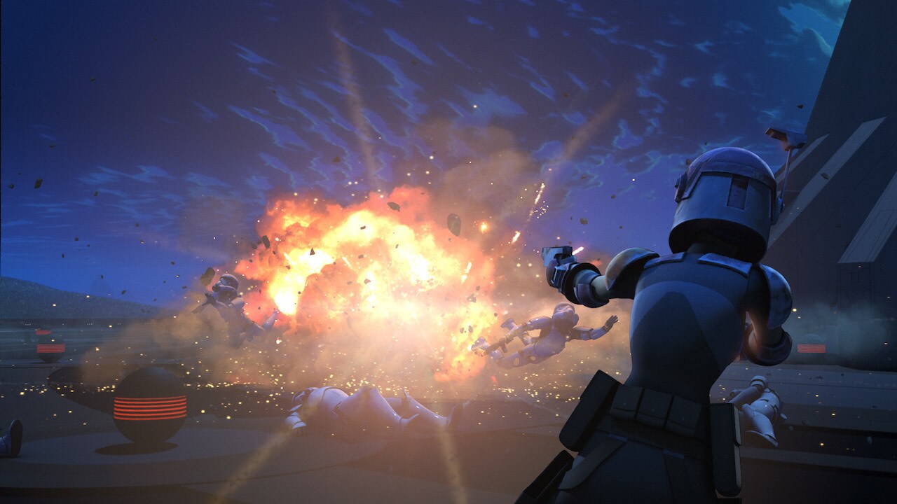 Sabine played a key role in the rebels’ raid on Lothal’s Imperial communications tower, blasting ...