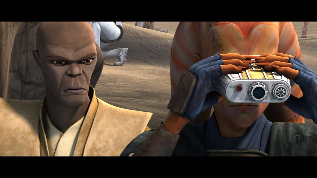 To defeat the Separatist emir Wat Tambor, Mace had to win the Twi'lek freedom fighter Cham Syndul...