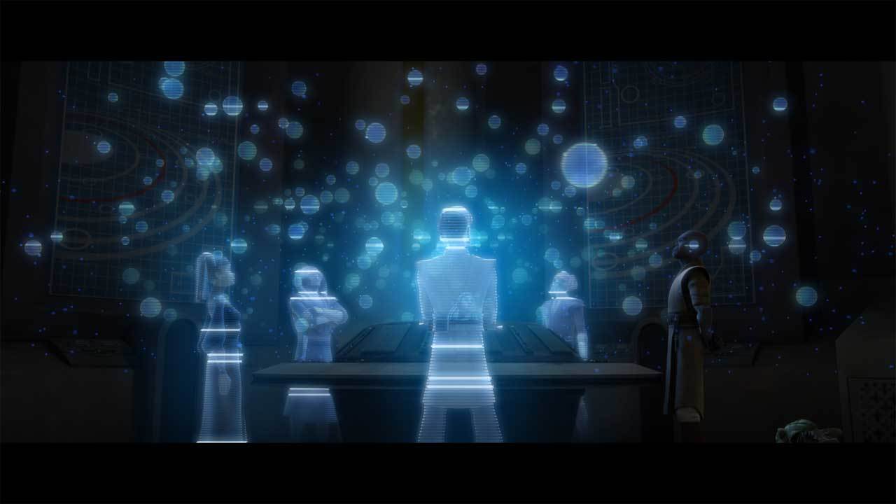 On Coruscant, the Jedi Council recognizes that they do not have time to equip a clone fighting fo...