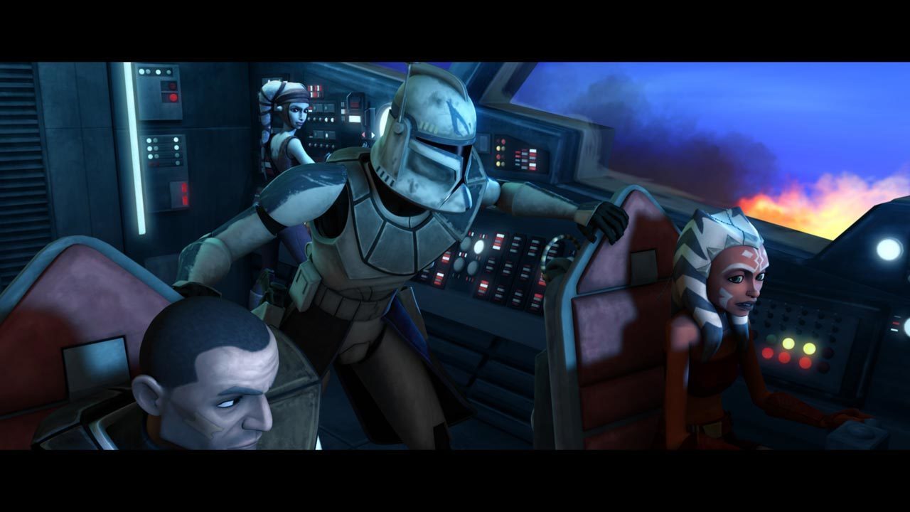 An urgent call from Quell put Captain Rex into action to rescue Jedi General Aayla Secura from a ...