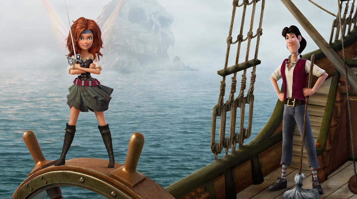 Meet Zarina and James, two new characters from The Pirate Fairy