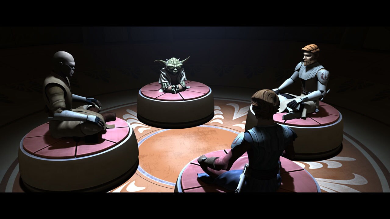 At the Jedi Temple, Mace Windu, Yoda, Obi-Wan and Anakin use the Force to seek out which children...