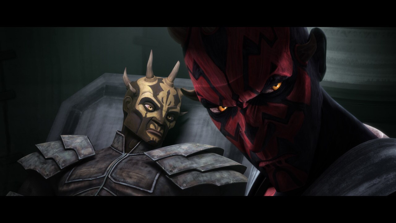 Maul returns to the medical bay, where Savage stirs back to life. Maul explains the new alliance ...