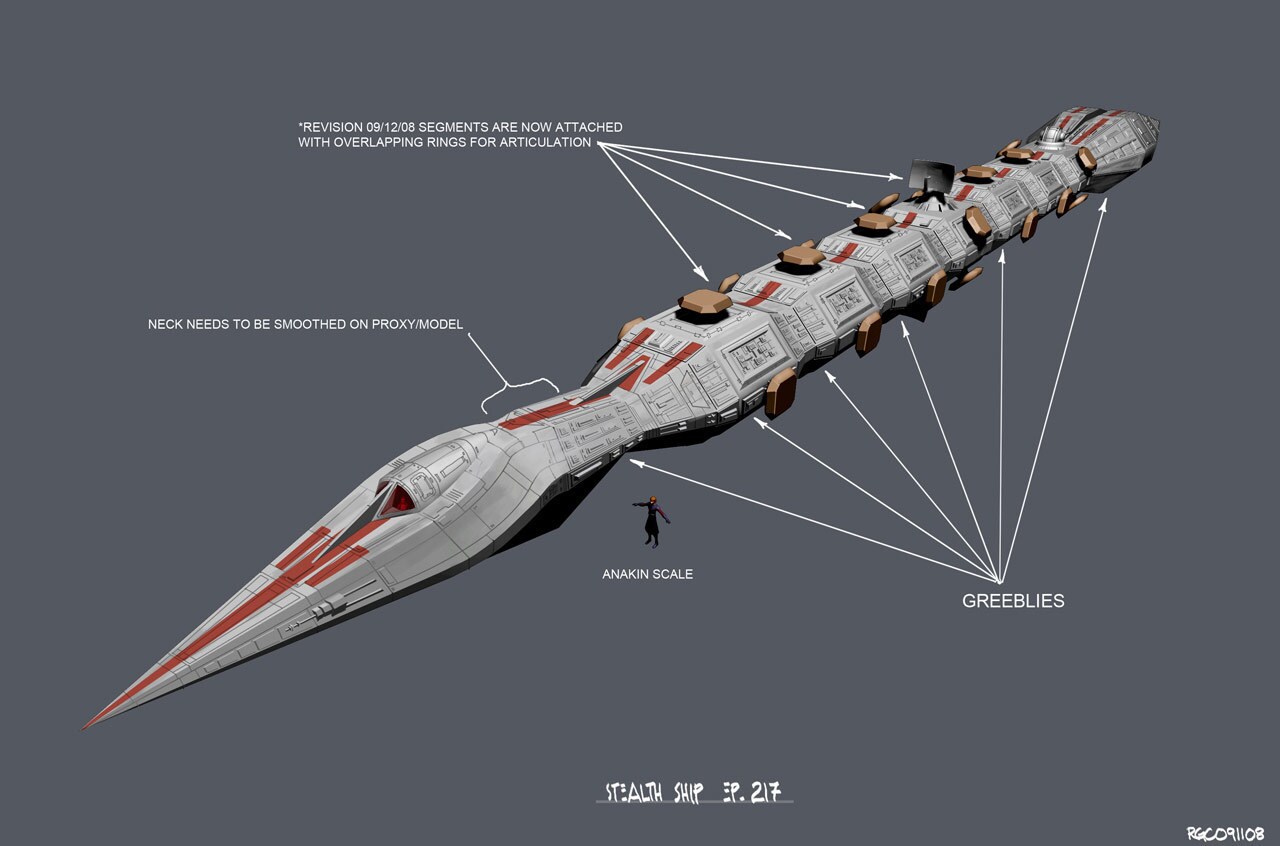 Revised stealth ship concept art 