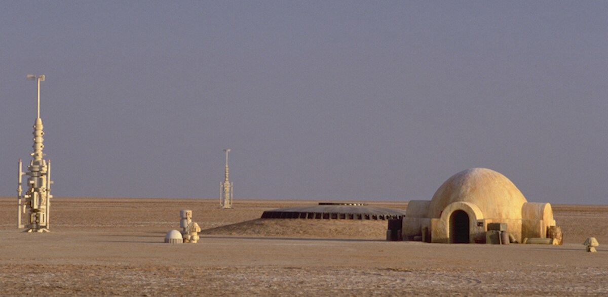 The Lars homestead on Tatooine