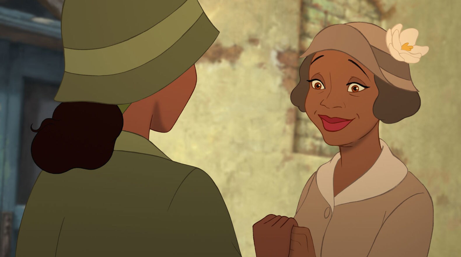 Tiana and her mother Eudora.