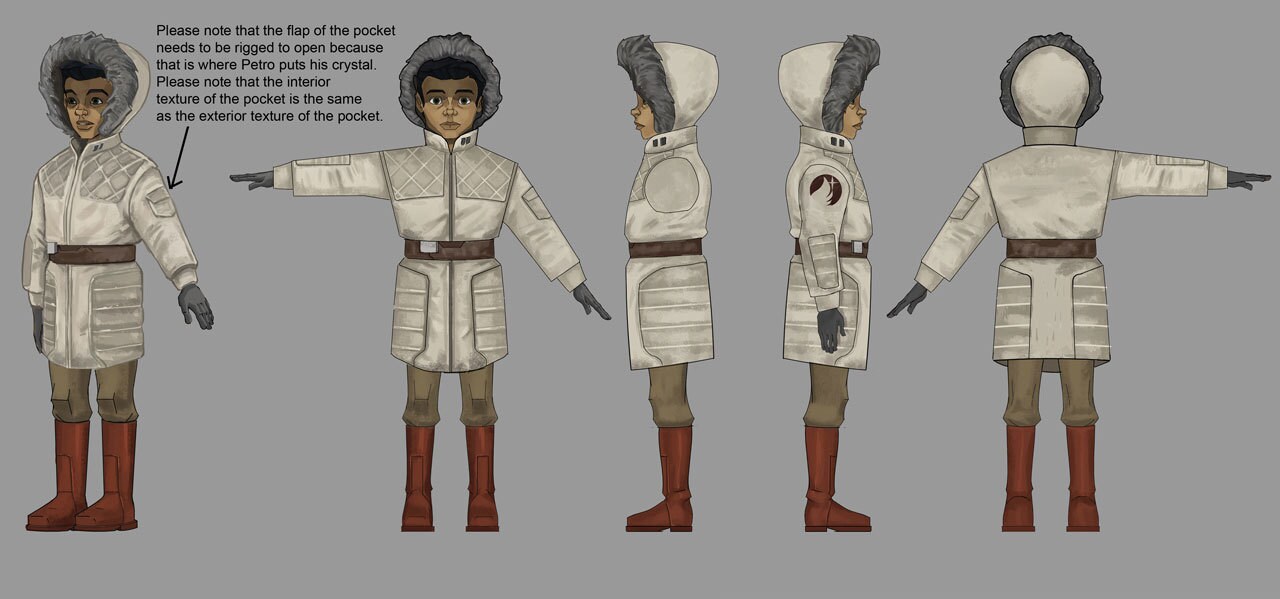 Petro character design illustration by Carlos Sanchez.
