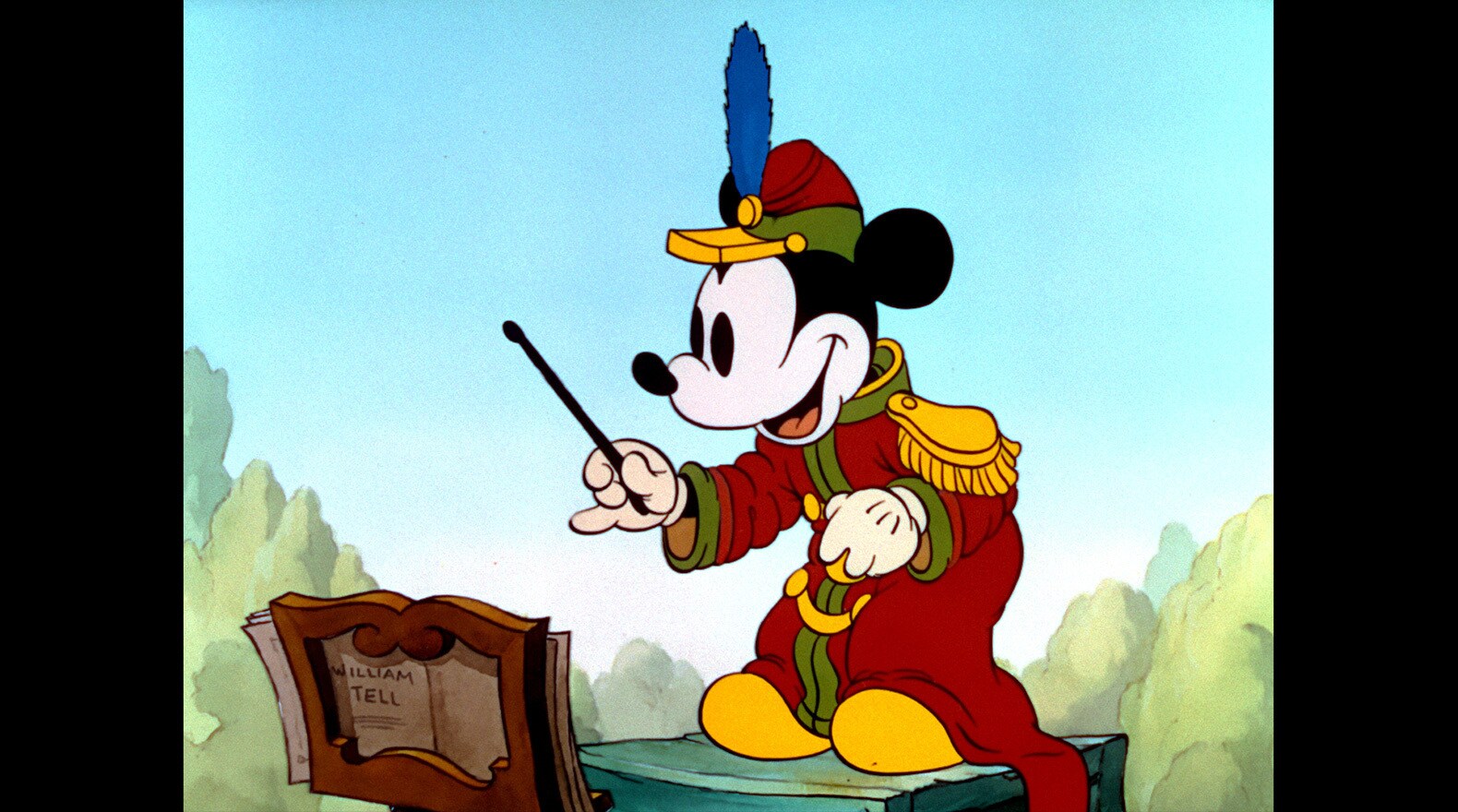 Mickey directs the players in a constantly interrupted Band Concert.