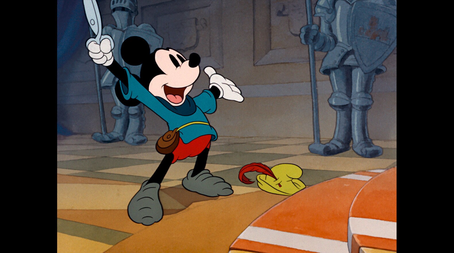 Mickey is called on to help the town defeat a giant.