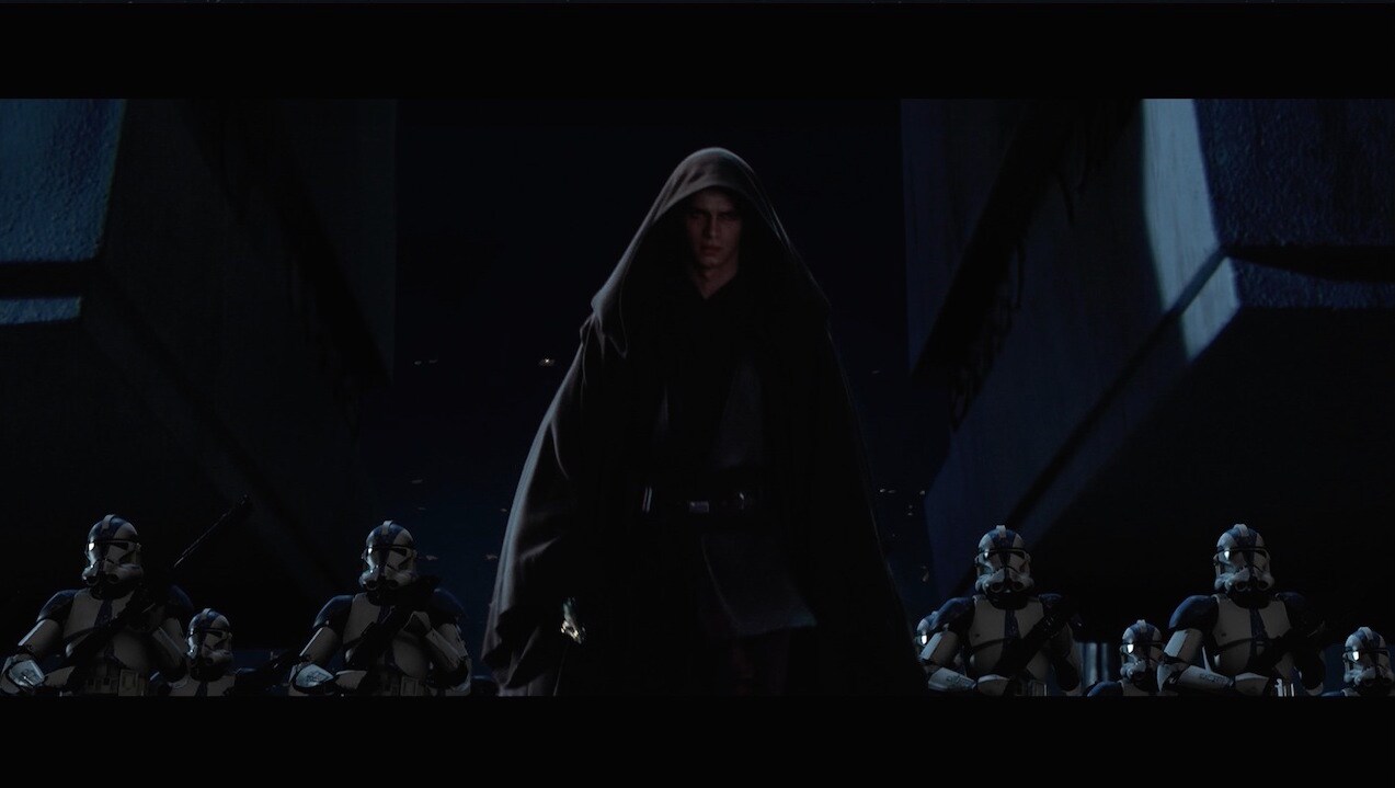 Anakin discovered that Palpatine was in fact Darth Sidious, the hidden Sith Lord behind the Clone...