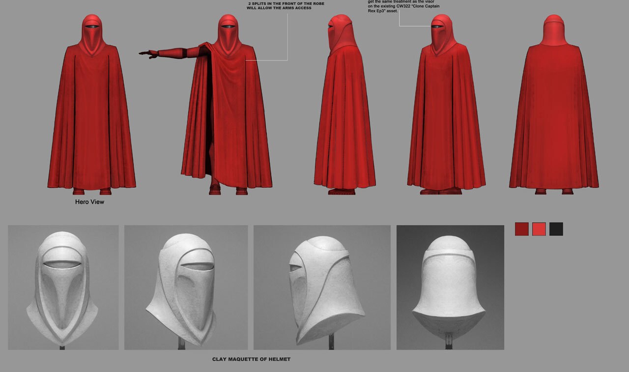 Imperial Royal Guard character illustration by Darren Marshall.