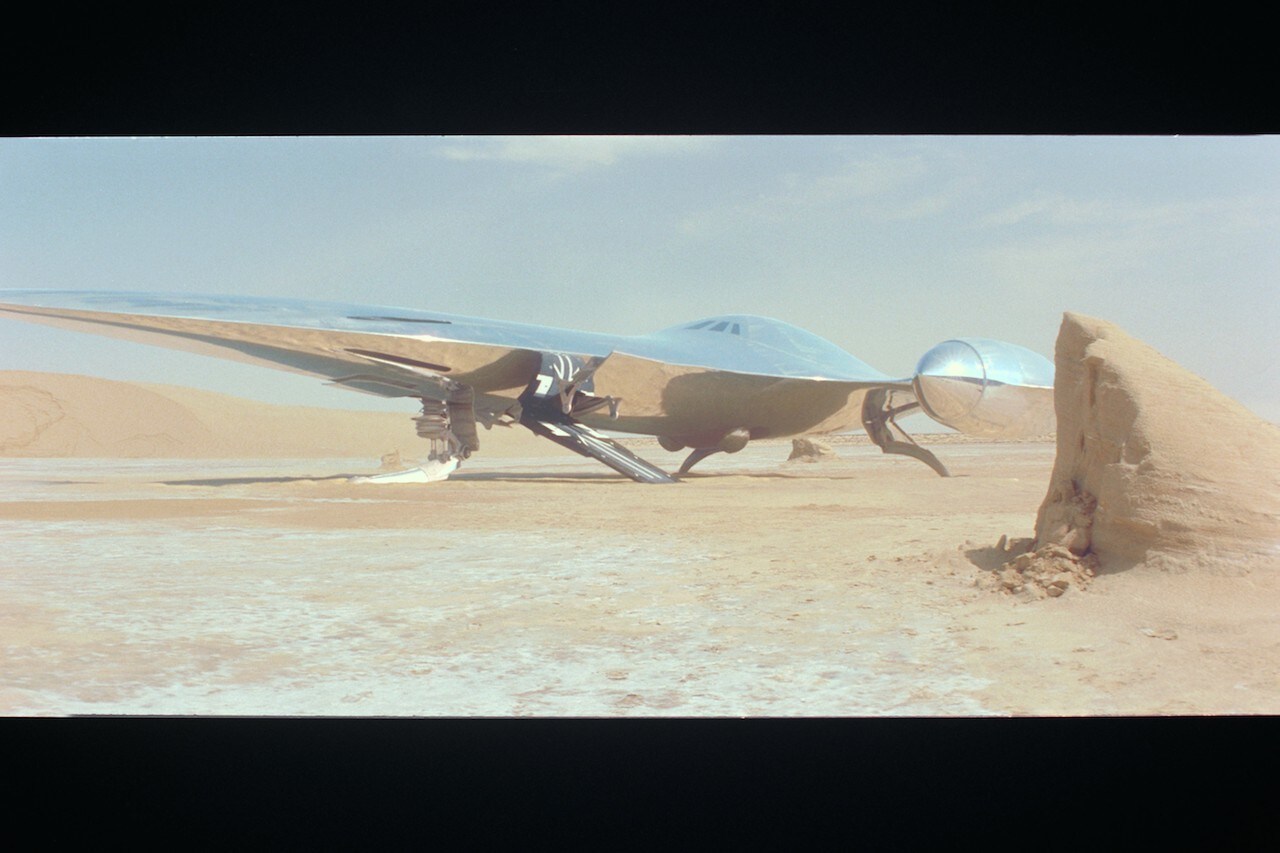 After Queen Amidala’s starship was damaged escaping the Naboo blockade, Obi-Wan Kenobi searched f...