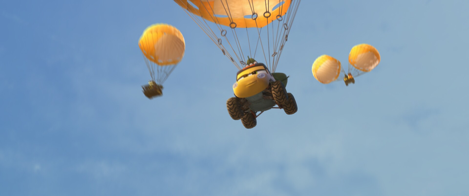 The Smokejumpers a fearless team of grounded firefighters from the movie "Planes: Fire & Rescue"