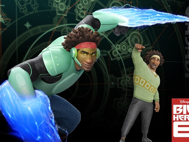 Wasabi (voiced by Damon Wayans Jr.) in the movie "Big Hero 6"