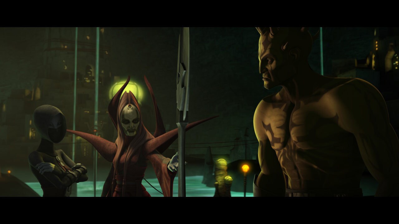 On Talzin’s orders, Ventress traveled to the other side of Dathomir, where she ruthlessly tested ...