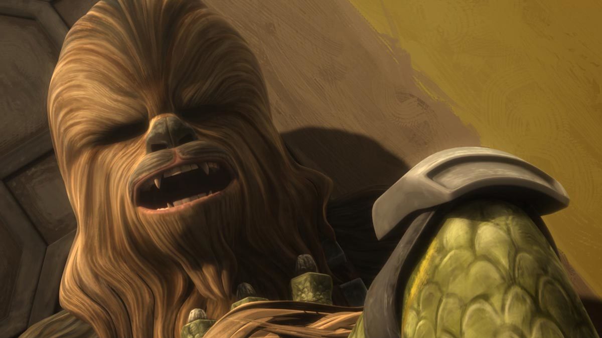 Chewbacca during The Clone Wars