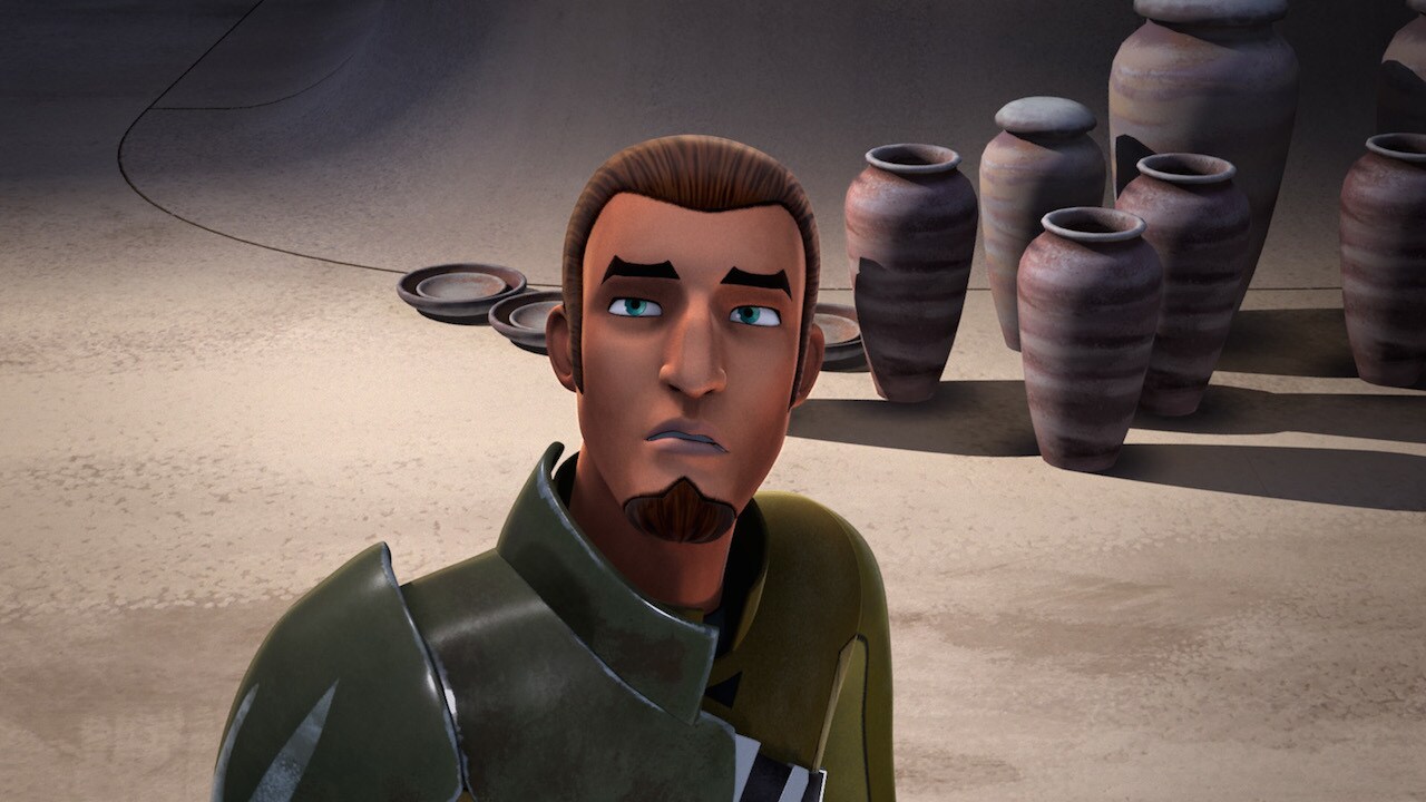 Kanan first encountered Ezra Bridger in Capital City’s market, when the Force drew him to the orp...