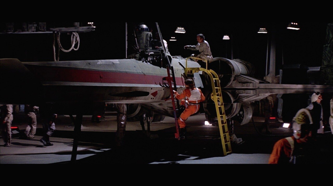 The X-wing’s power and size could be intimidating to new pilots, but most found the fighters grat...