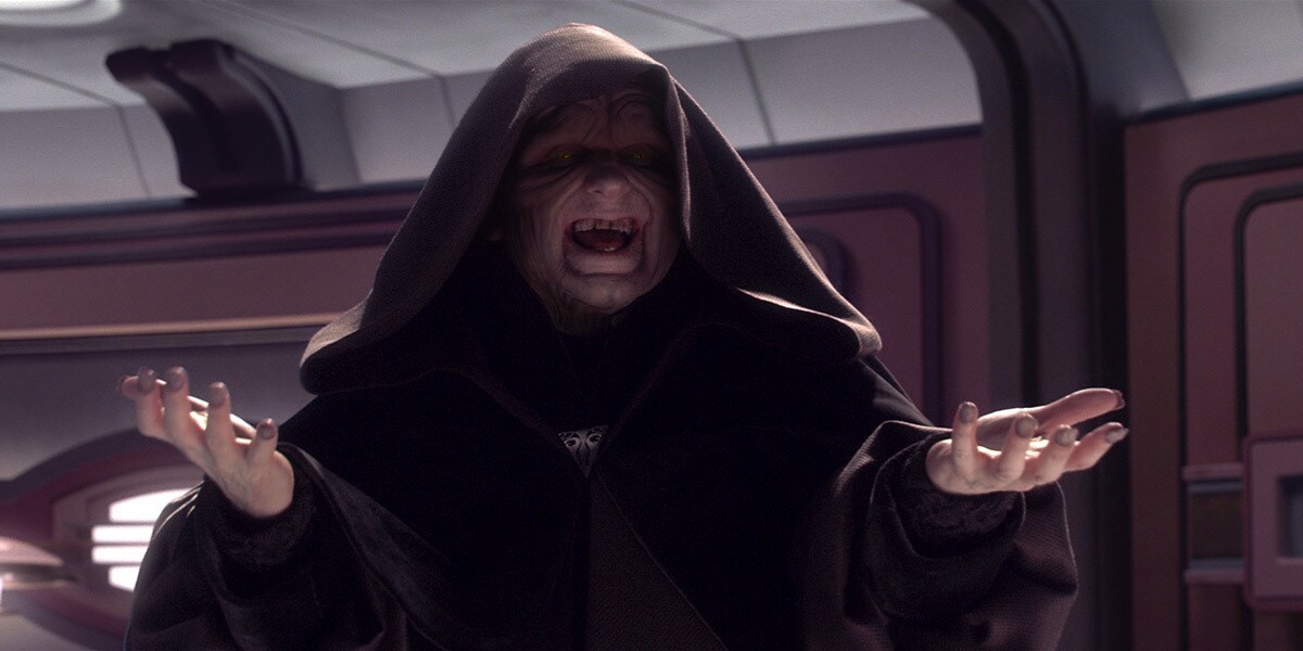 The emperor deals palpatine